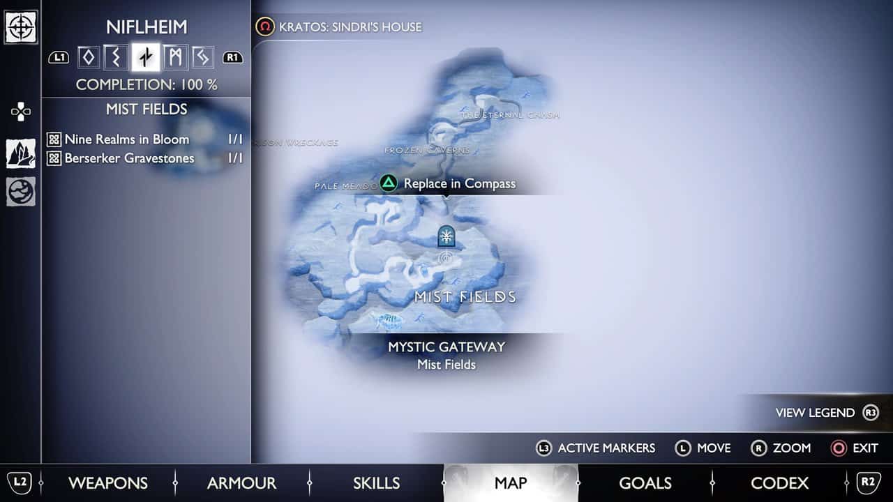 God of War Ragnarok Mist Fields