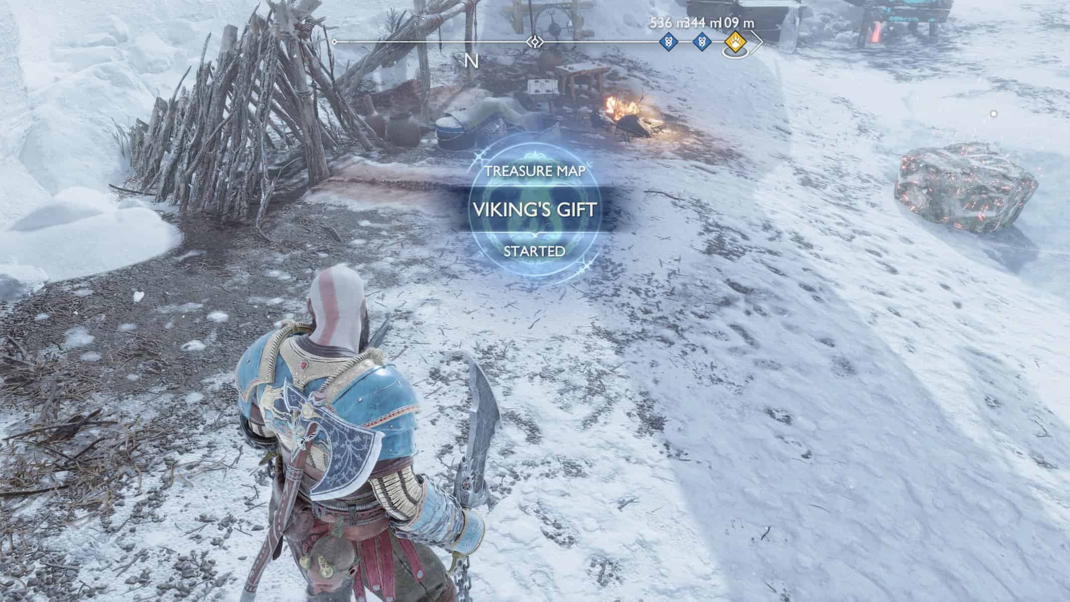 God of War Ragnarok Treasure Map Locations