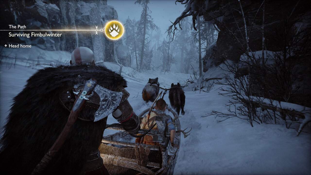 God of War Ragnarok Surviving Fimbulwinter