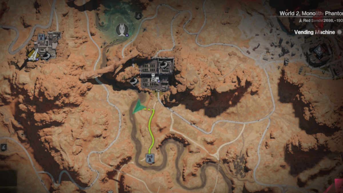 Gold Ore Once Human: Another map image for gold spawns in One Human.