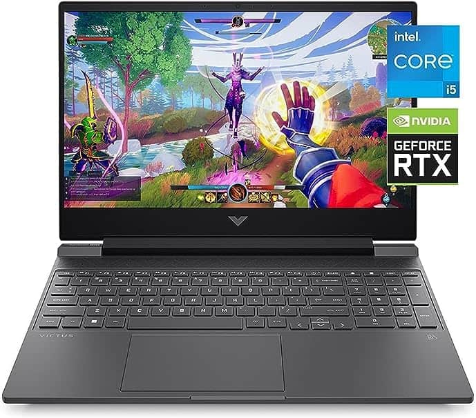 The Acer Aspire RX570 gaming laptop is open and does not include HP.