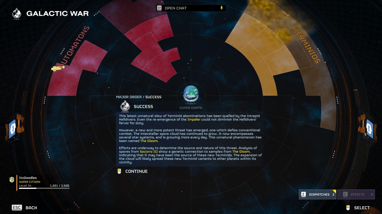 Helldivers 2 Major Order Success August 12 2024