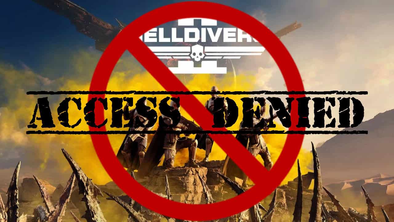 Helldivers 2 has been removed from Steam for players in non PSN supported countries