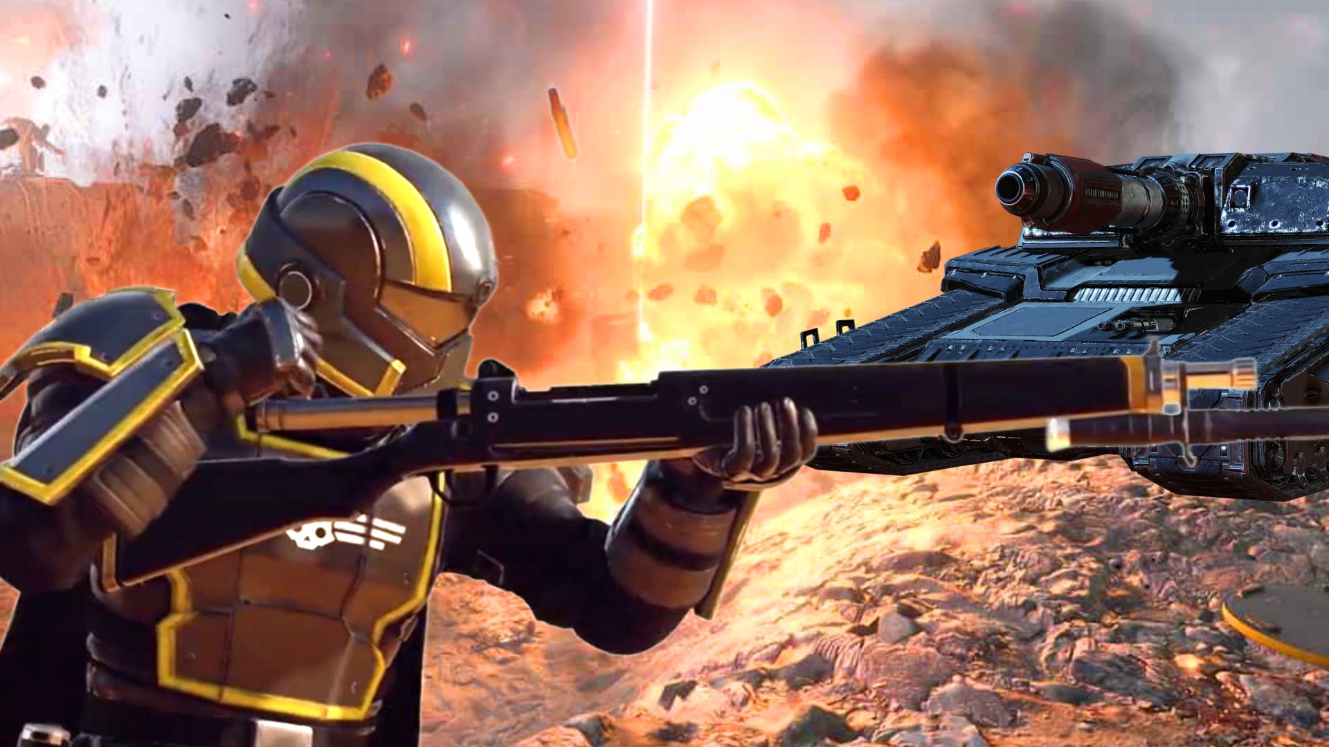 The new Helldivers 2 WW1 bayonet rifle turns out to be a hilarious anti-tank weapon 