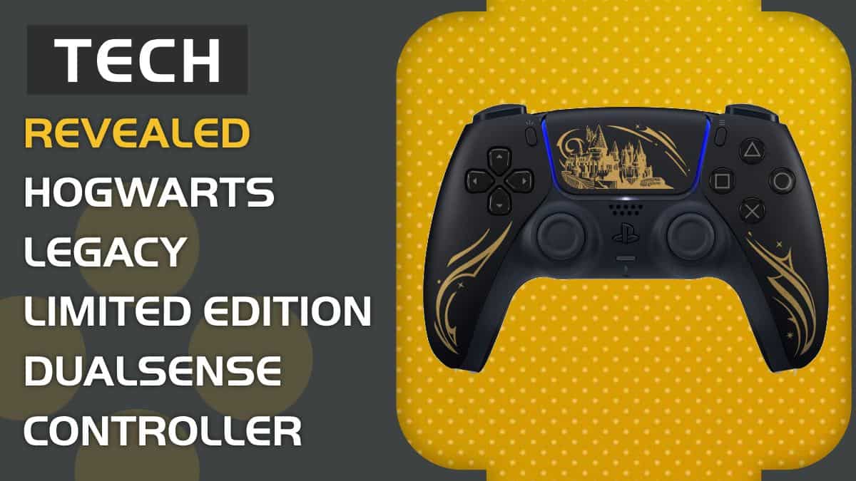 *LIVE NOW* Hogwarts Legacy DualSense controller revealed with limited launch