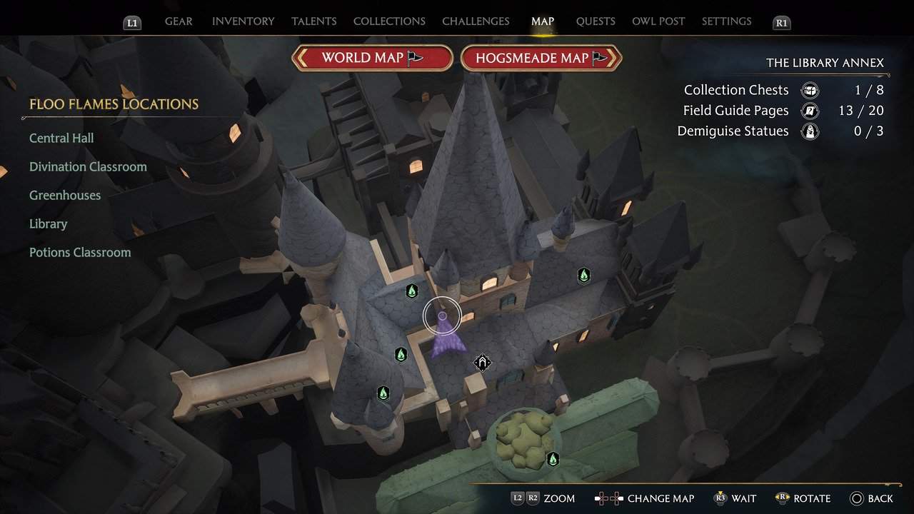 Hogwarts Legacy - Hogwarts Demiguise Statue Locations