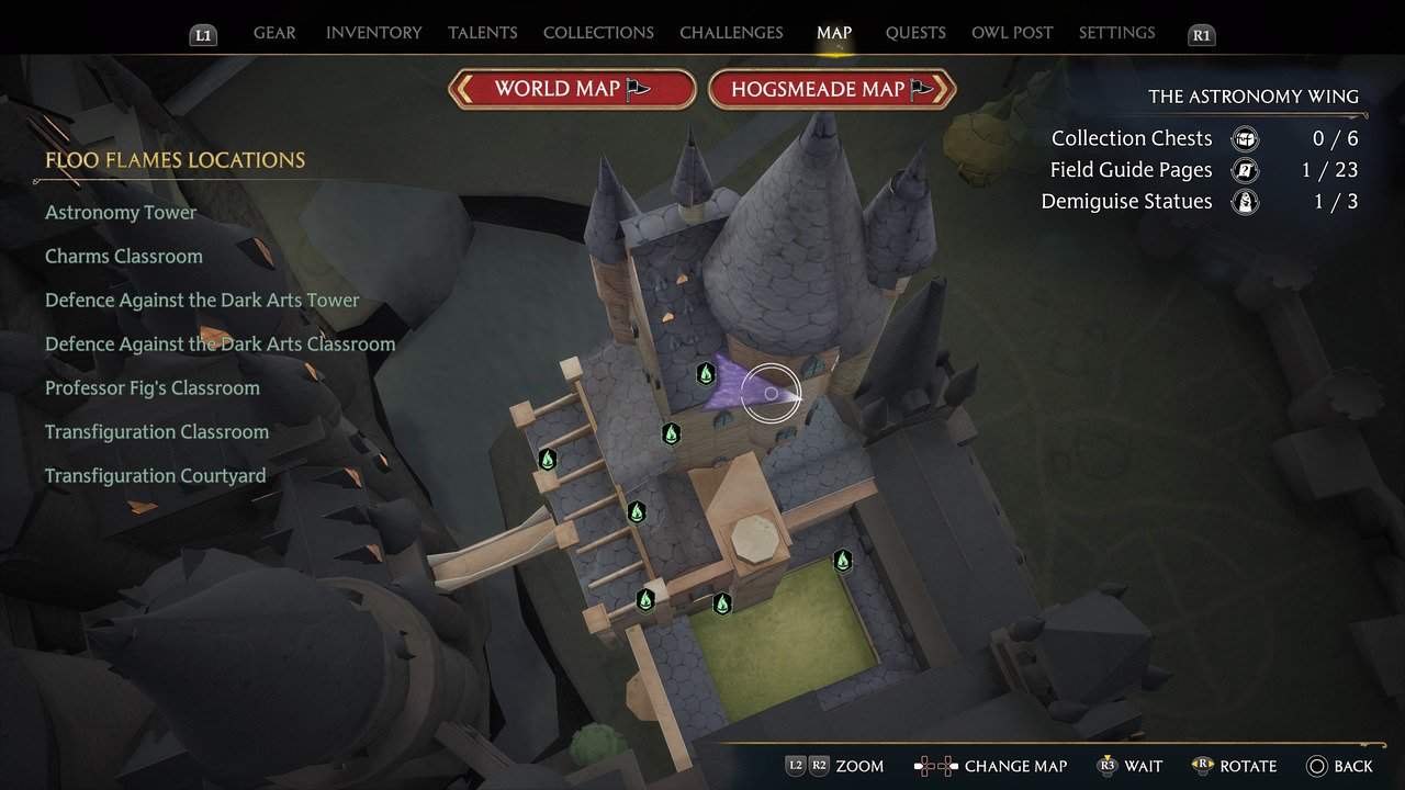 Hogwarts Legacy - Hogwarts Demiguise Statue Locations