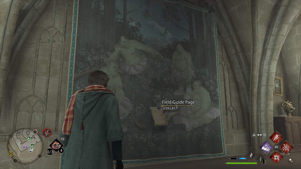 Hogwarts Legacy - The Astronomy Wing Field Guide Pages Locations