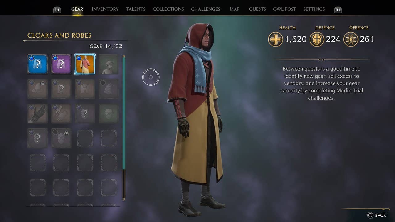 Hogwarts Legacy - How to Put Hood Up