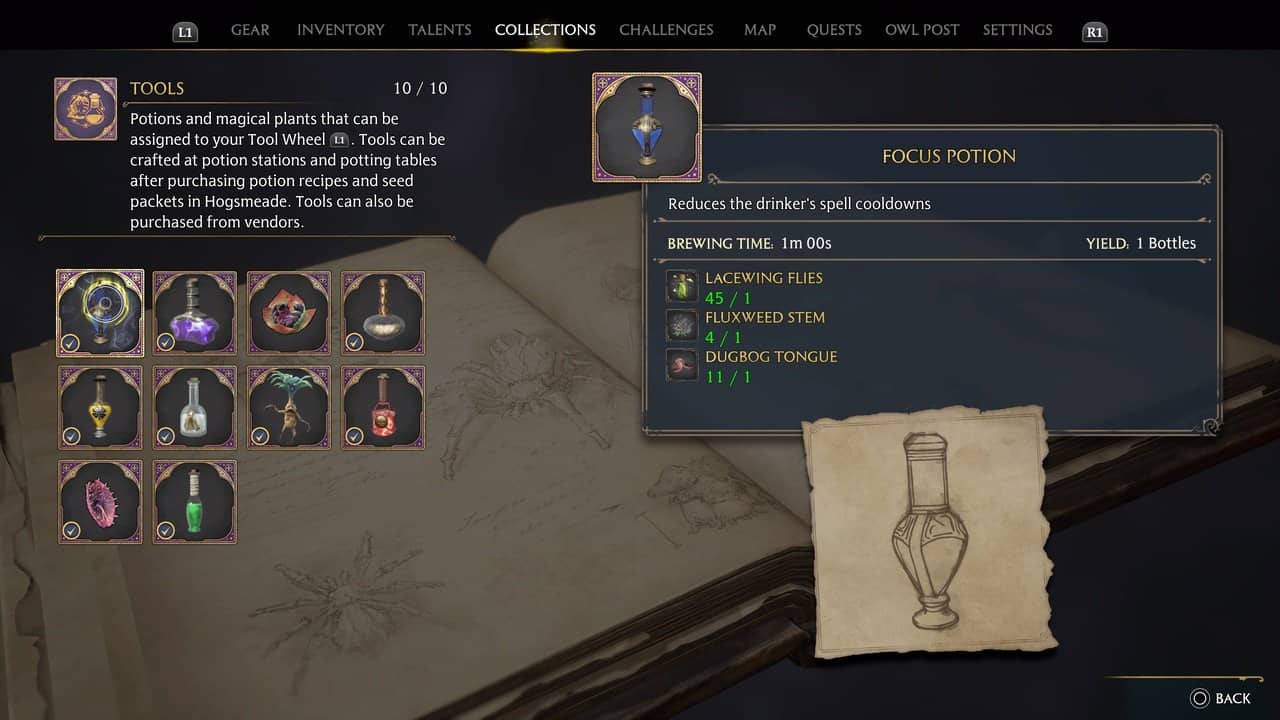 Hogwarts Legacy - How to Make Potions