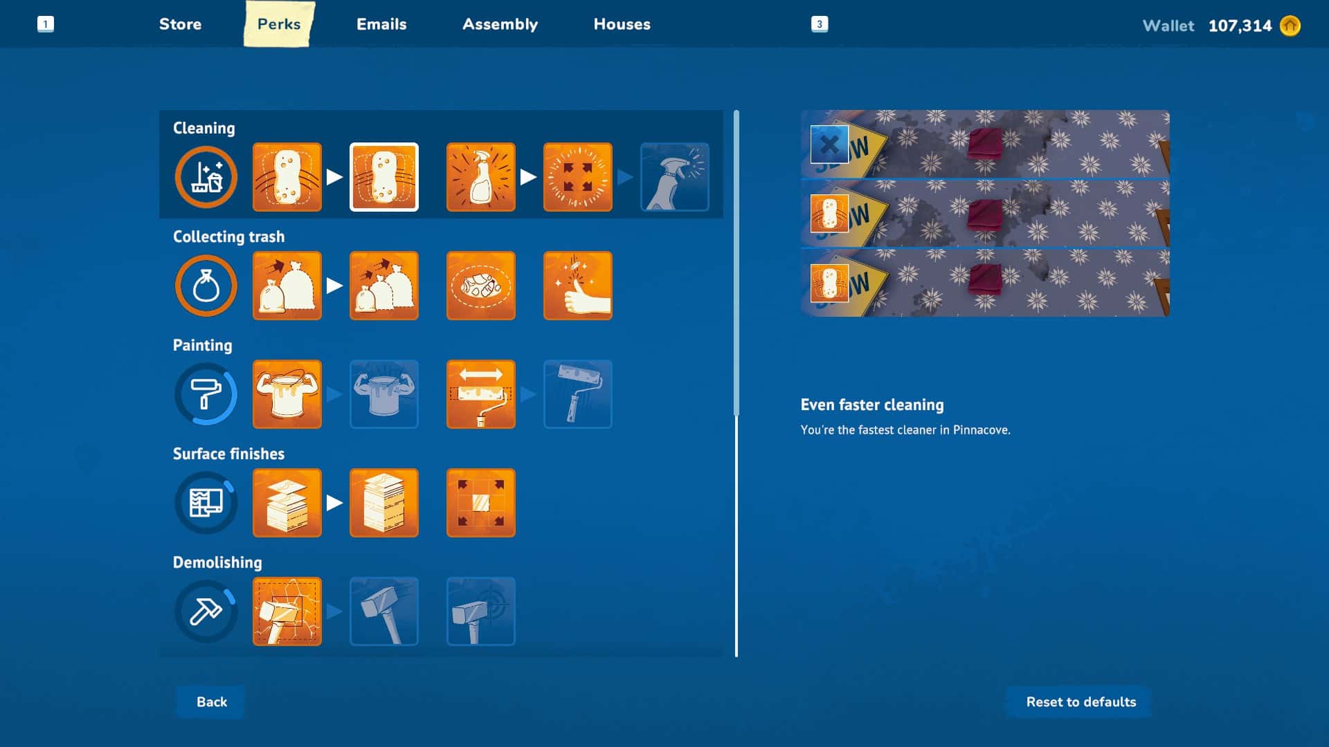 House Flipper 2 review: The perks menu