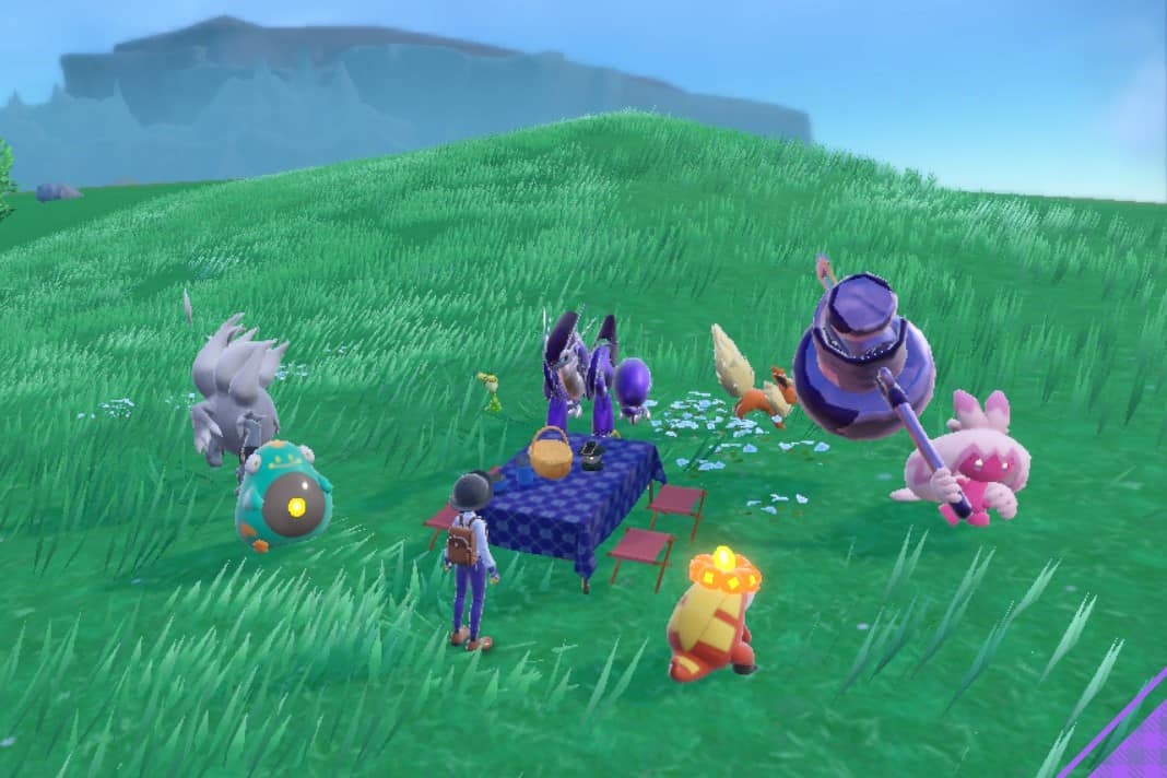 How to start a picnic in Pokémon Scarlet and Violet