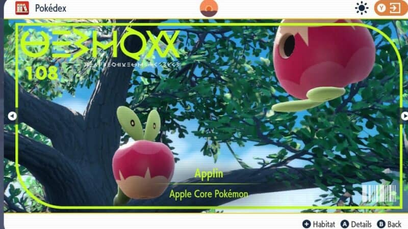 How to Evolve Applin into Flapple and Appletun in Pokemon Scarlet and Violet