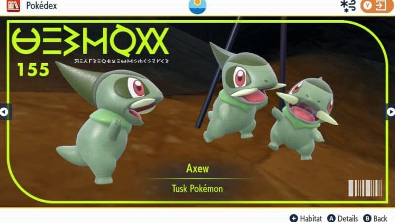 How to Evolve Axew into Fraxure and Haxorus in Pokémon Scarlet and Violet