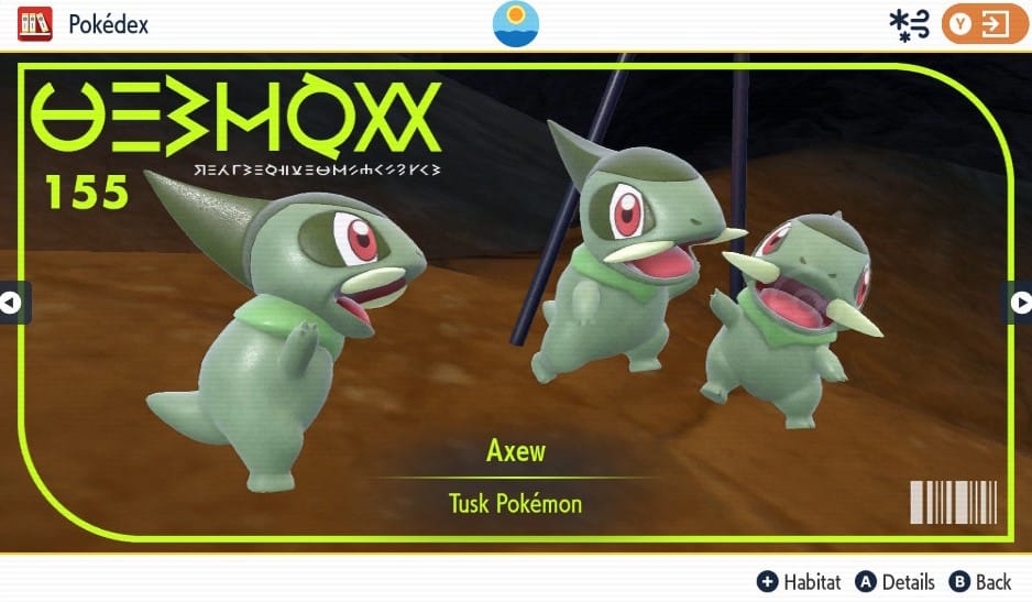 How to Evolve Axew into Fraxure and Haxorus in Pokémon Scarlet and Violet