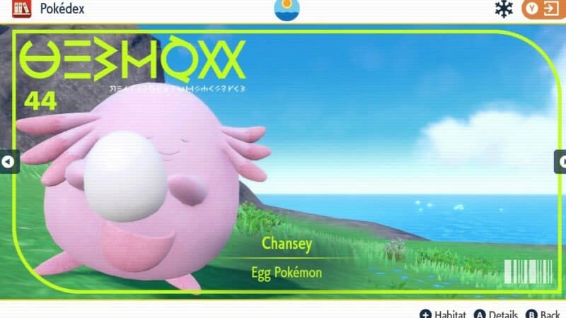 How to Evolve Happiny into Chansey and Blissey in Pokemon Scarlet and Violet
