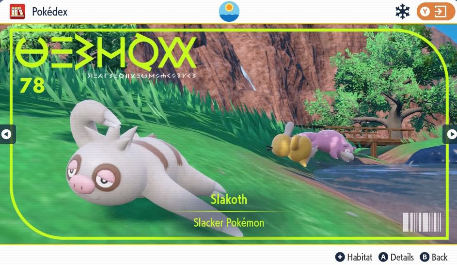 How to Evolve Slakoth into Vigoroth and Slaking in Pokemon Scarlet and Violet