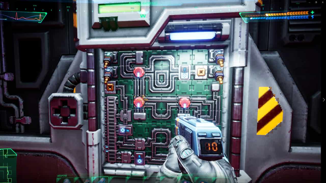 How to solve Junction Box Puzzles in System Shock: An open, unsolved power puzzle.