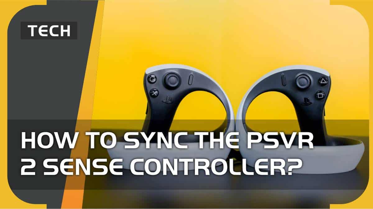 How to sync PSVR 2 Sense controllers?