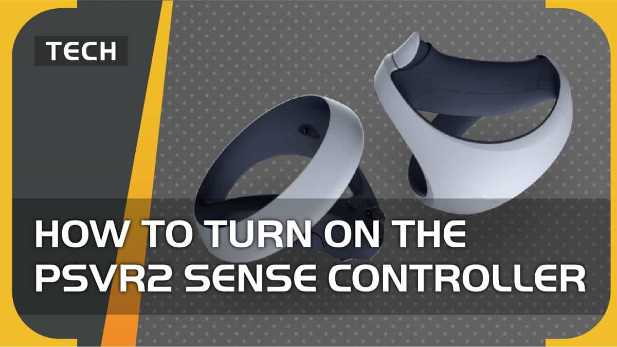 How to turn the PSVR 2 Sense controller on and off