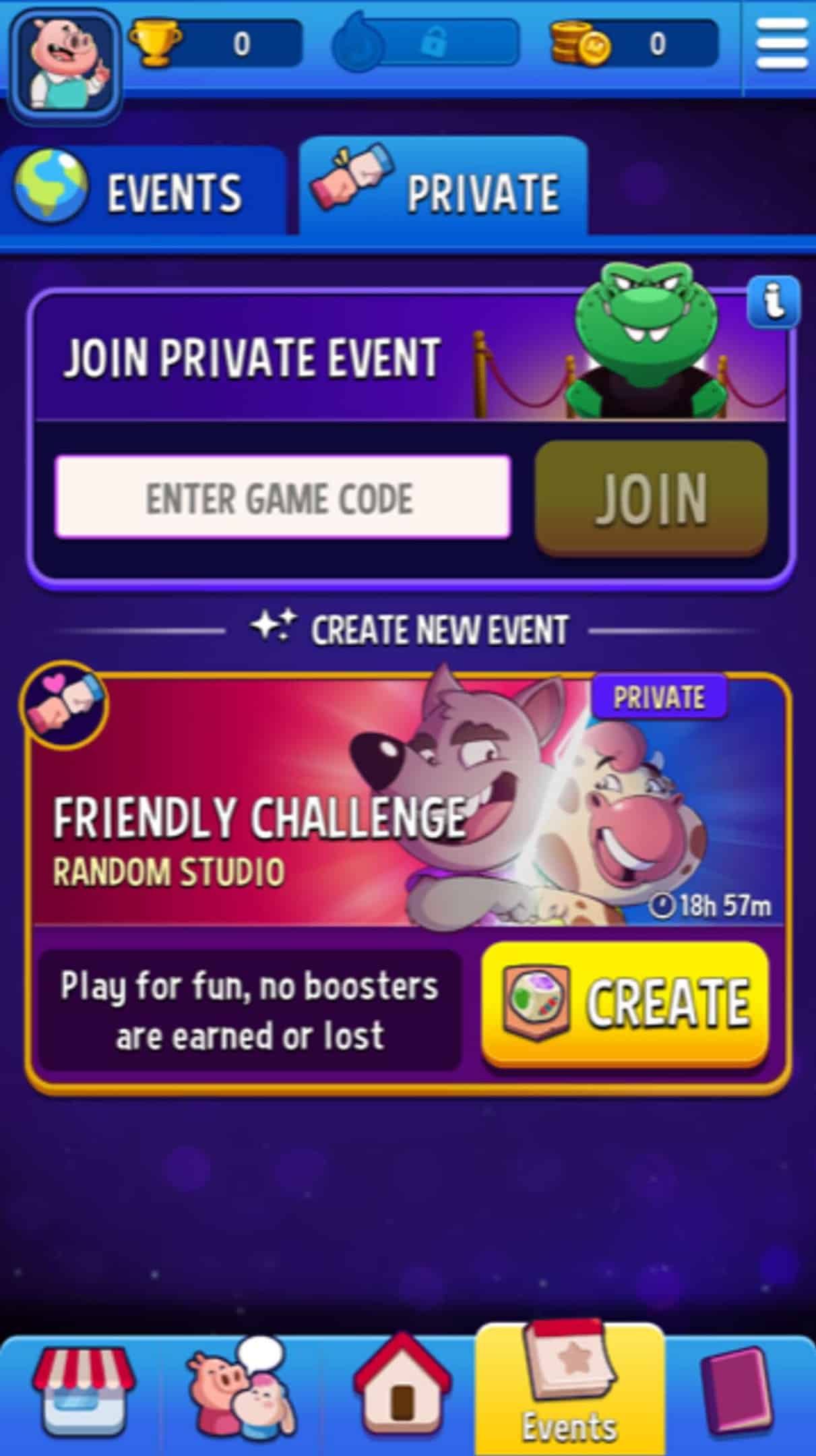 Check out this screenshot of Match Masters on a mobile phone! Want to learn how to play with friends?