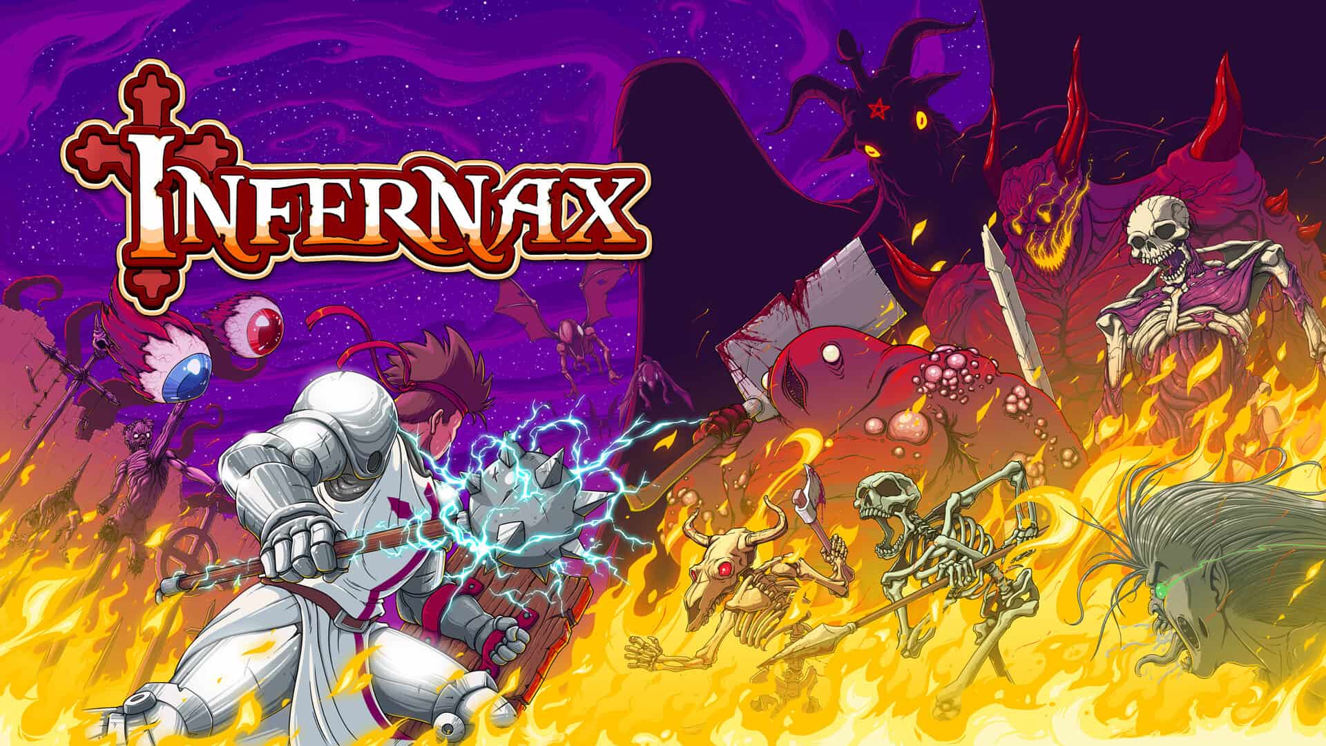 Infernax promises a retro-themed action adventure quest on consoles and PC next month