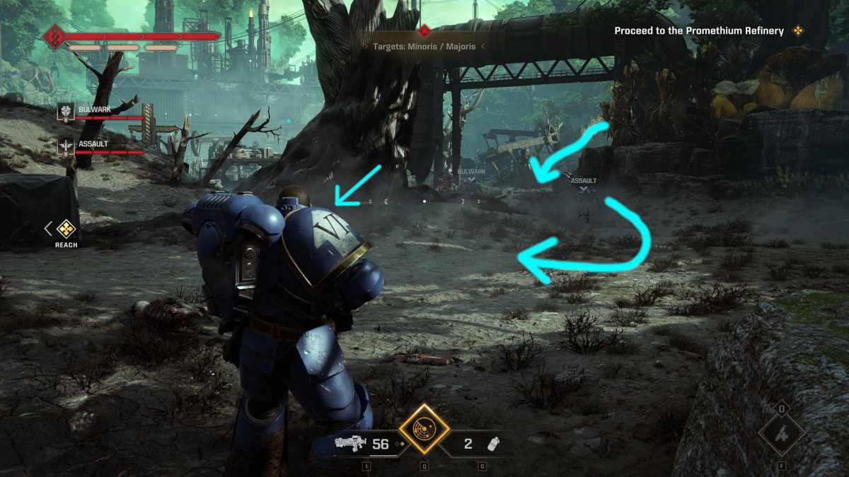 Space Marine 2 Gene Seed locations: Gene Seed 2 location.