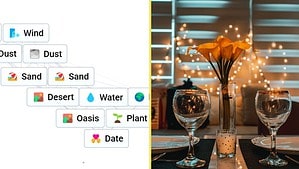 Infinite Craft Date - An image of the item in the game and its real-world equivalent.