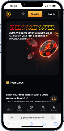 Instant Casino Welcome Offer
