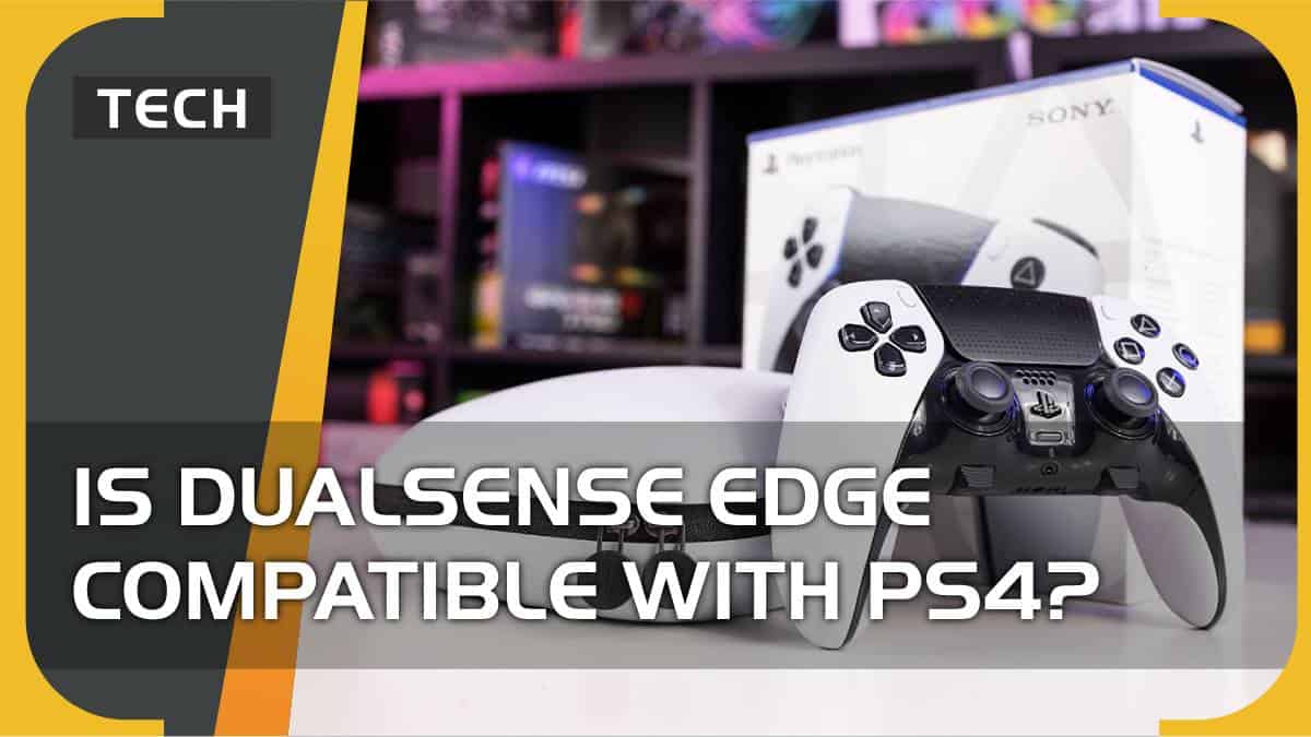 Is DualSense Edge compatible with PS4?
