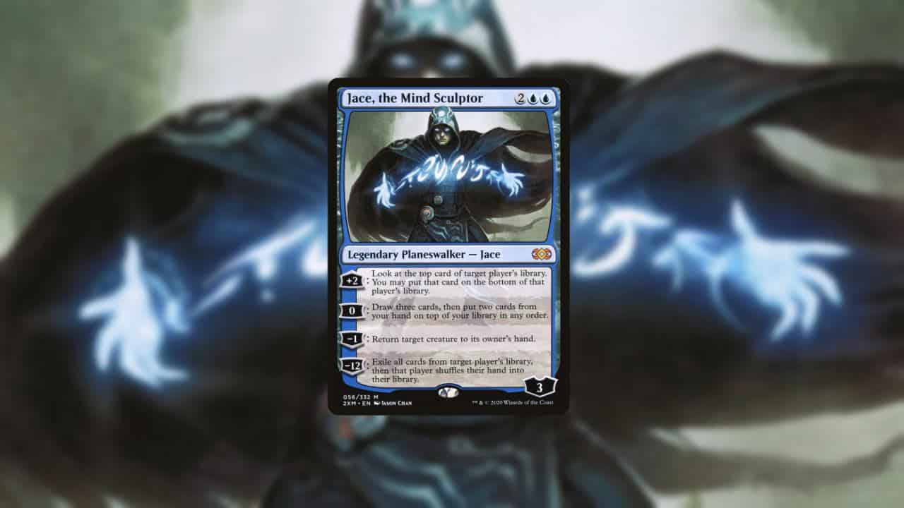 card image of jace the legendary planeswalker in magic the gathering