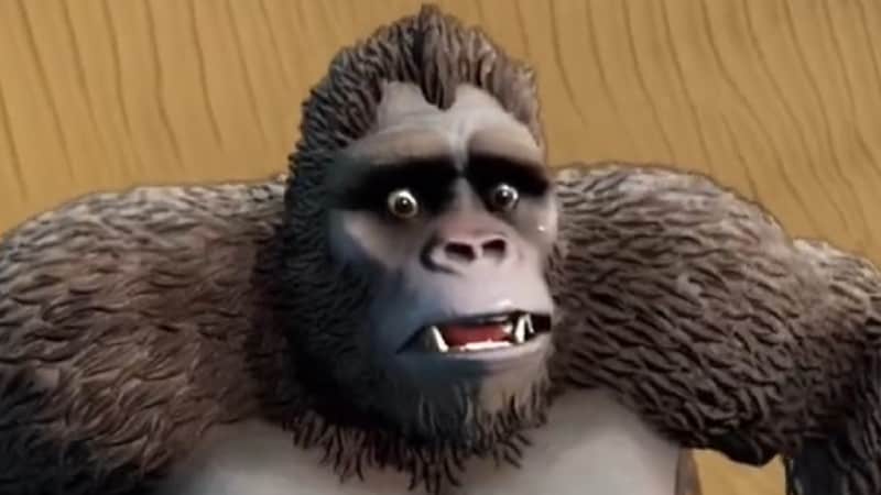 King Kong in the new Skull Island Rise of Kong video game.