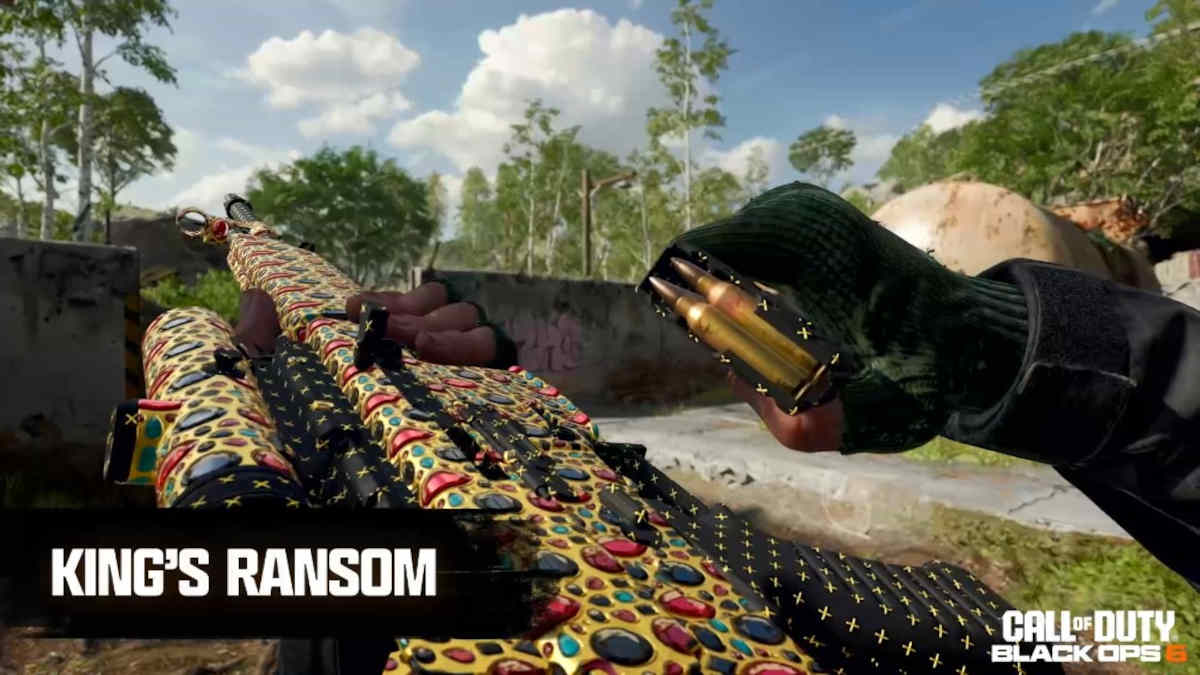 King's Ransom mastery camo from Black Ops 6.