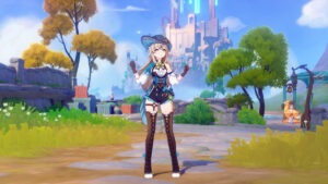 genshin impact 4.8 release time - a picture of kirara, a character in genshin