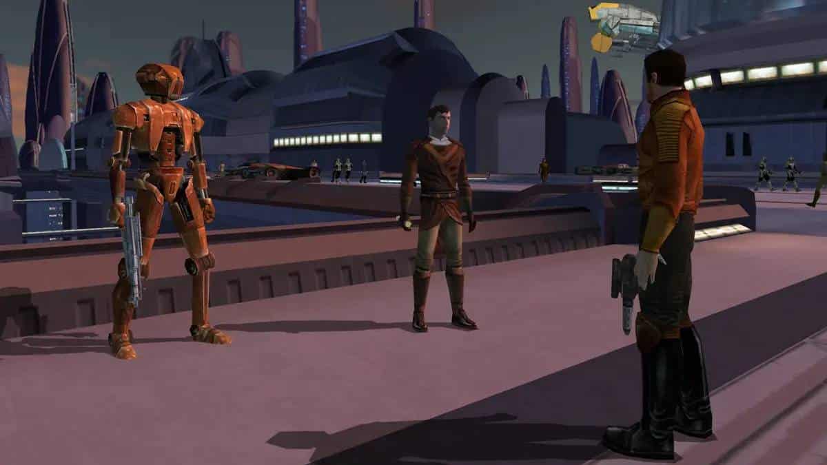 Star wars the old republic screenshot featuring The Original Xbox.