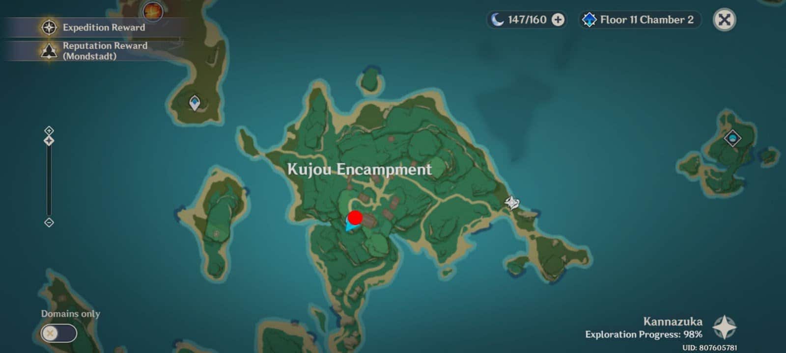 Kujou Encampment genshin impact