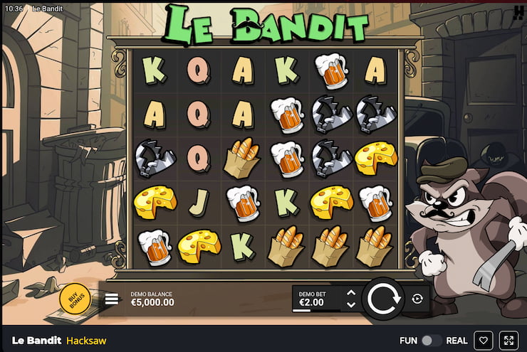 Le Bandit Slot Review - Play Free Demo