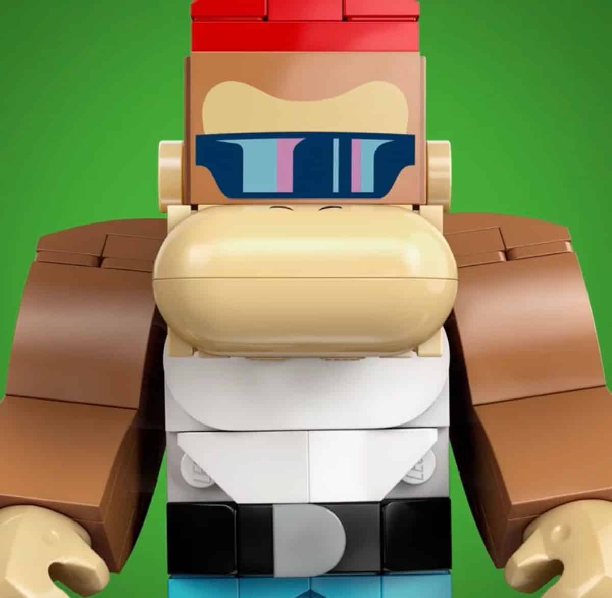 Donkey Kong will join the Lego Super Mario range this August