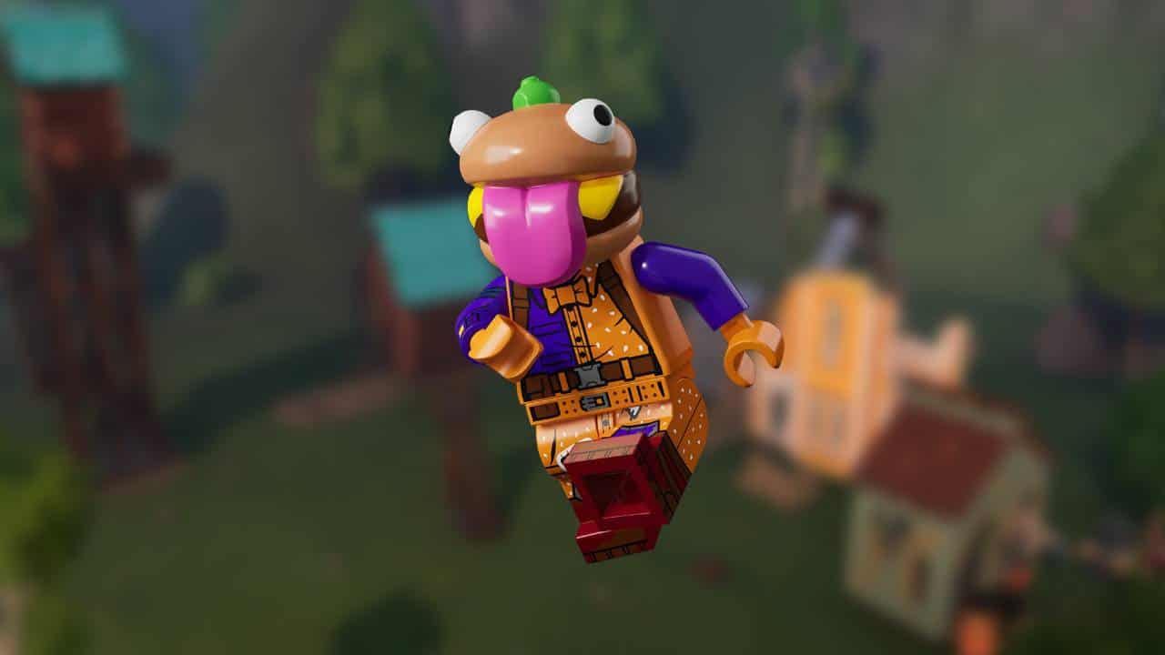 LEGO Fortnite best villagers - An image of Beef Boss in LEGO Fortnite. Image captured by VideoGamer.