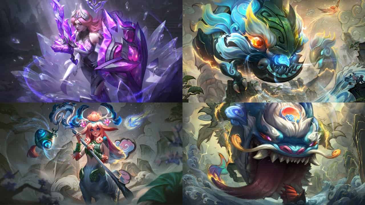 League of Legends Patch 13.12 skins