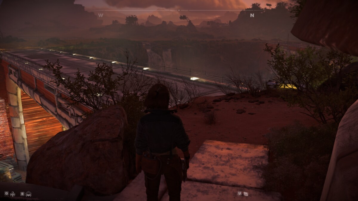 Star Wars Outlaws Nix Treasures: Kay exploring Toshara.