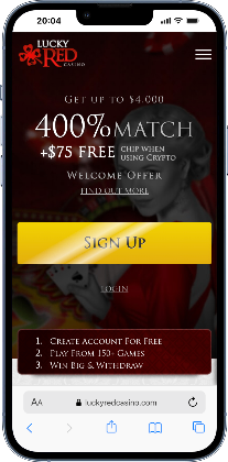 Luck Red Casino Lobby