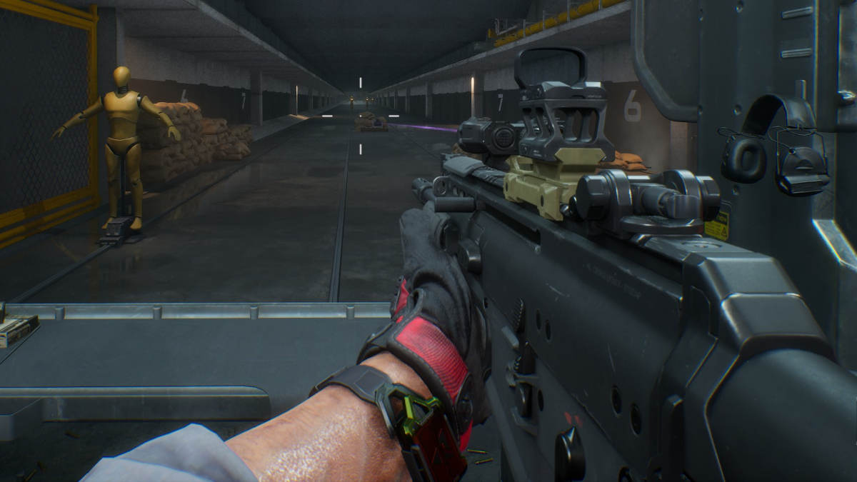 M4 Best Weapons Delta Force: The M4 in the firing range.