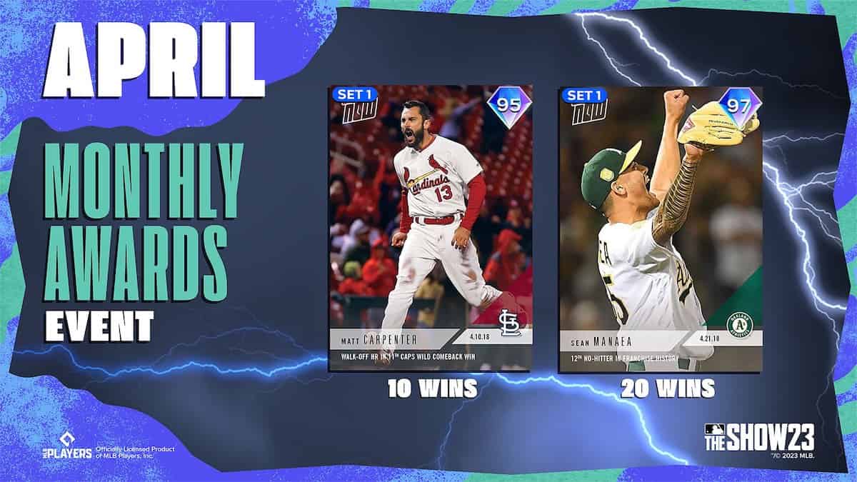 April Monthly Awards Program