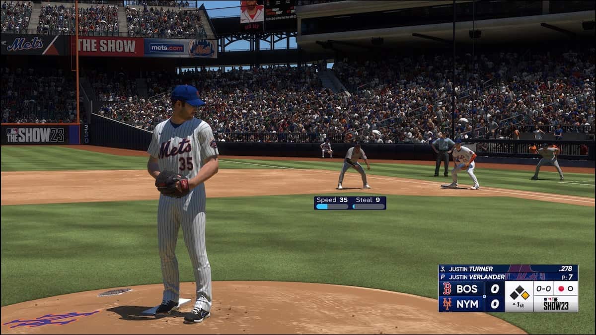 How to pickoff base runners in MLB The Show 23