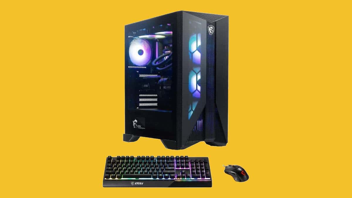 This stunning MSI Aegis RS gaming desktop PC now has $103 off on Amazon