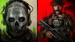 The MW2 and MW3 cover art side by side