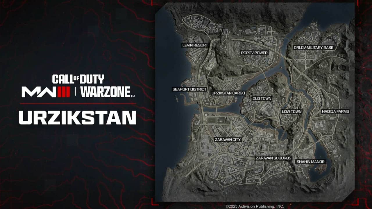 Warzone's new map Urzikstan is offered as a first look during CoD Next.