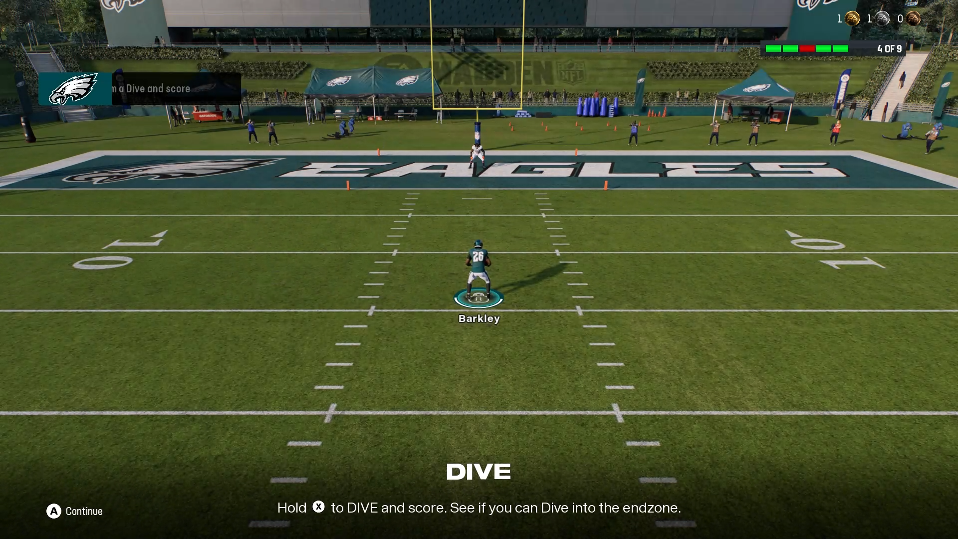How to dive Madden 25