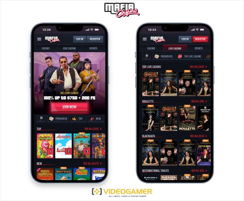Mafia Casino - TOP 5 de los mejores casinos europeos online - Análisis detallado